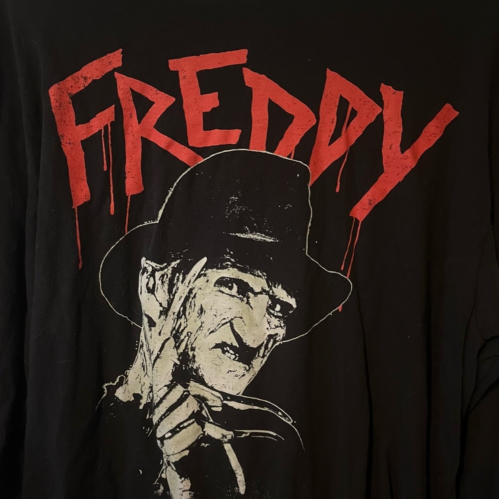 Freddy Krueger Graphic Long Sleeve Shirt